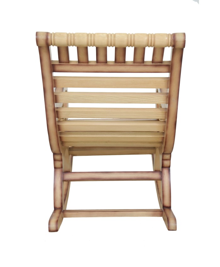 Buy online White Ash Natural Nursery Baby Rocking Chair for children